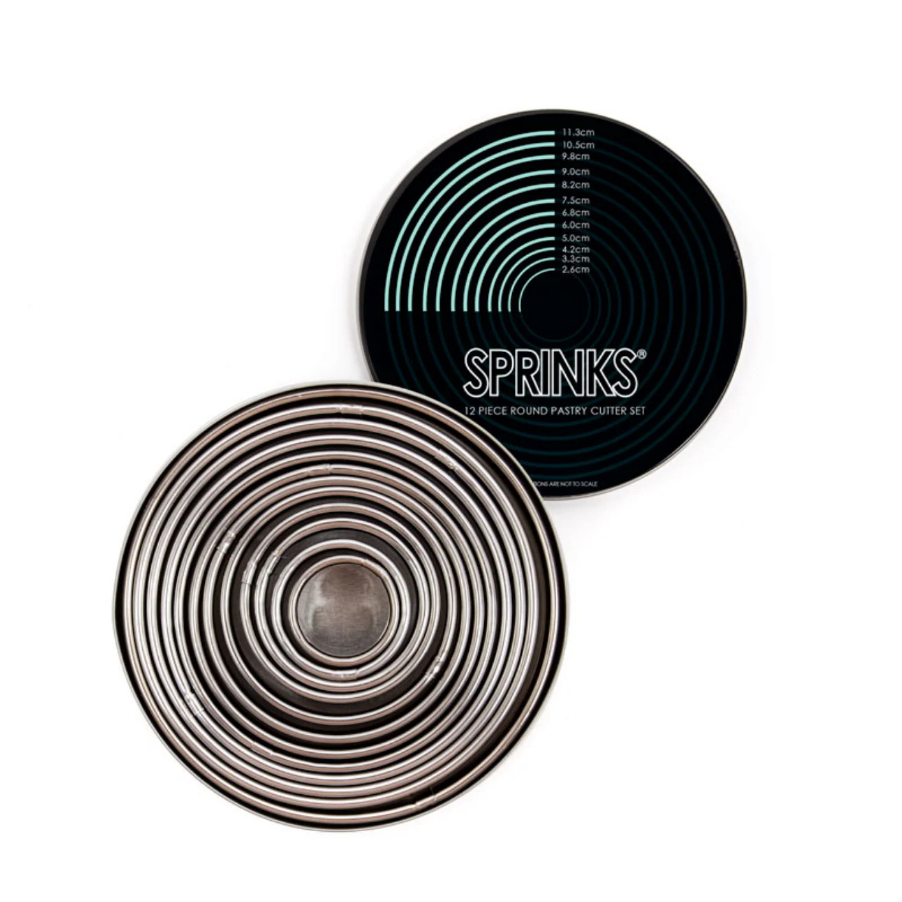 12 Piece Round Cookie Cutter Set - Image 2