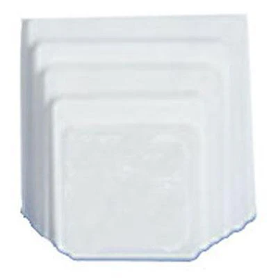 16” Square Greaseproof Corrugated Plate - Image 2