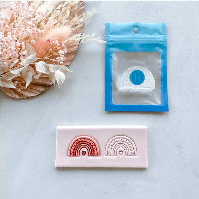 Cake Sera Sera Boho Rainbow Layer Stamp
