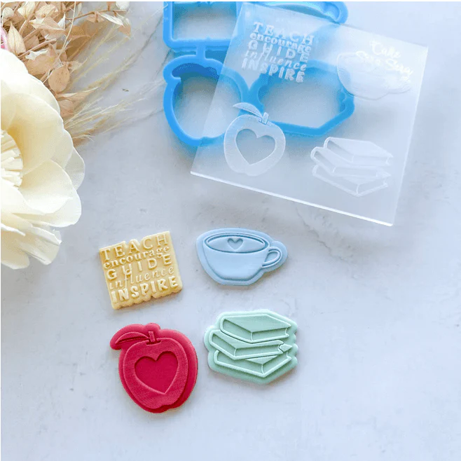 Cake Sera Sera Teacher Mini Toppers