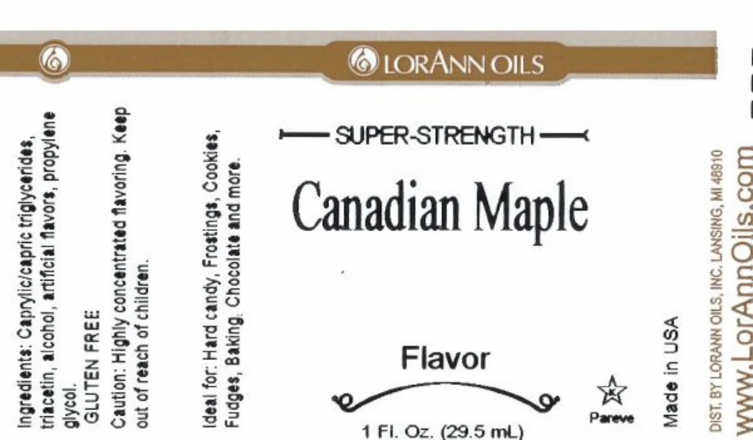 Canadian Maple Flavor 1 oz - Image 2