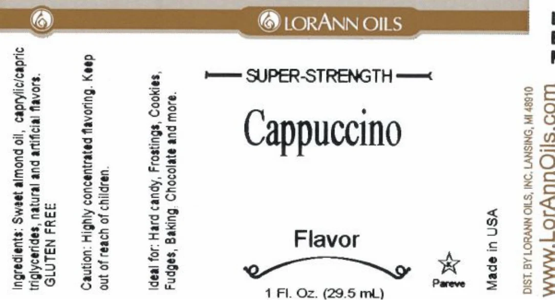 Cappuccino Flavor 1 oz - Image 2