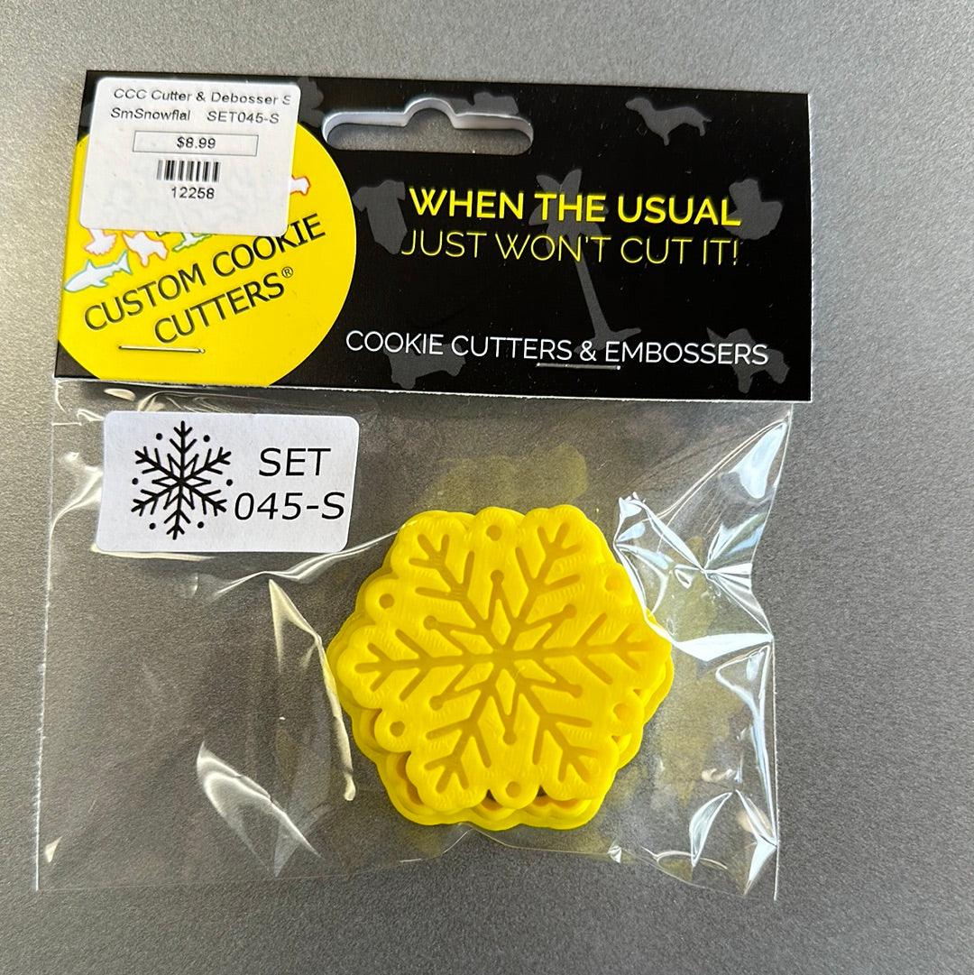 CCC Cutter & Debosser Set Snowflake Small - Image 2