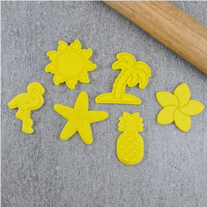 CCC Cutter & Embosser Set 1/2 Tropical Mini Set B - Image 2
