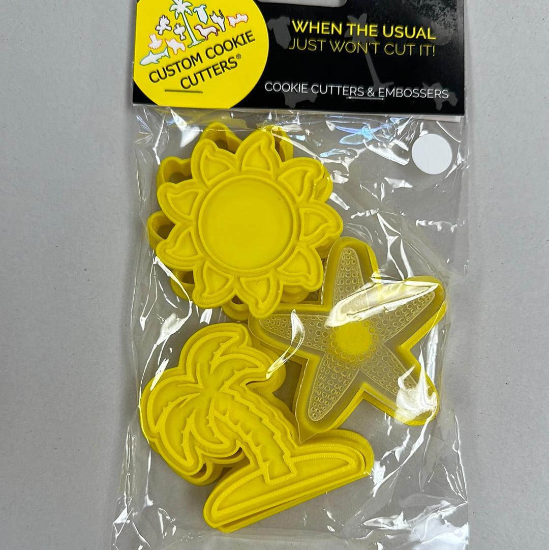 CCC Cutter & Embosser Set 1/2 Tropical Mini Set B - Image 3