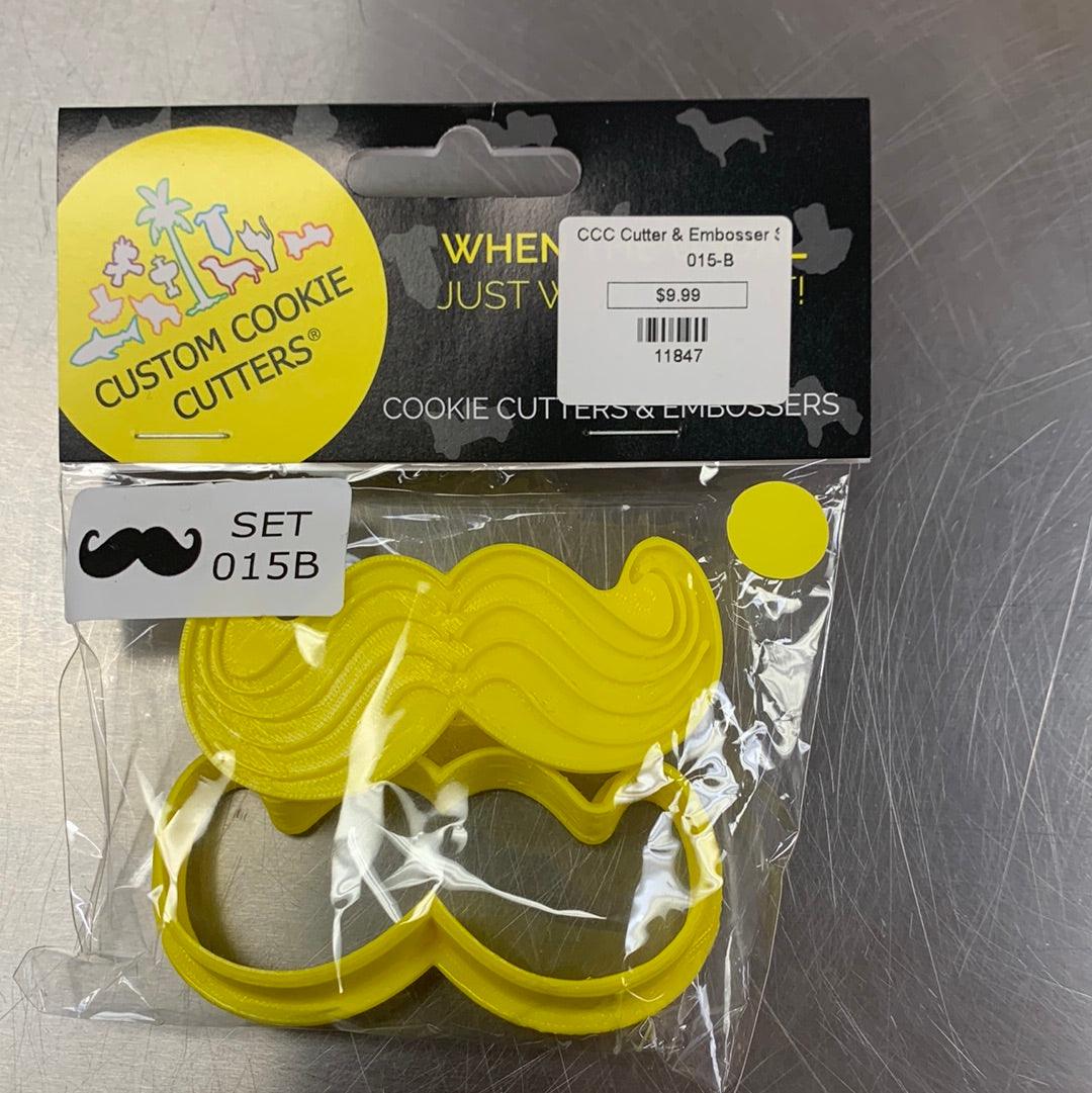 CCC Cutter & Embosser Set Mustache V2 - Image 2