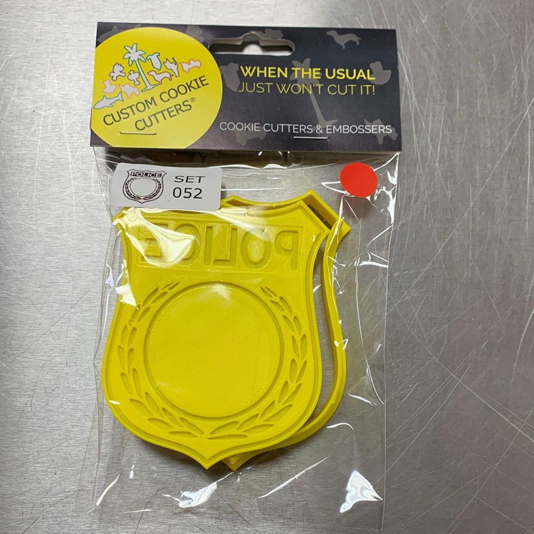 CCC Cutter & Debosser Set Police Badge - Image 2