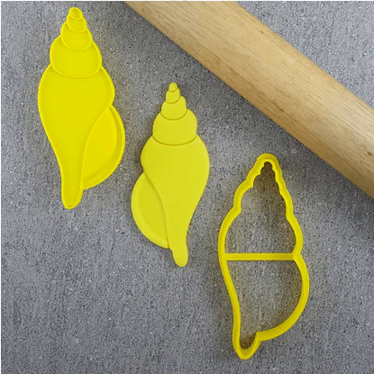 CCC Cutter & Embosser Set Spiral Seashell