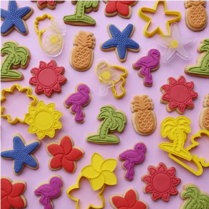 CCC Cutter & Embosser Set Tropical Mini Set - Image 3