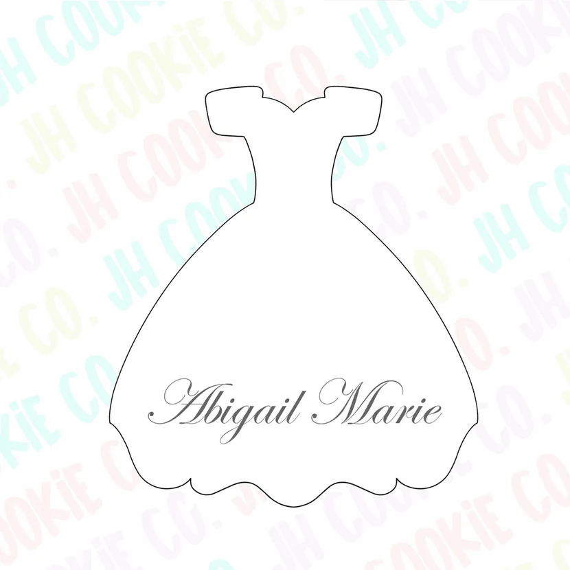 CCC JH Cutter Abigail Marie Wedding Dress - Image 2