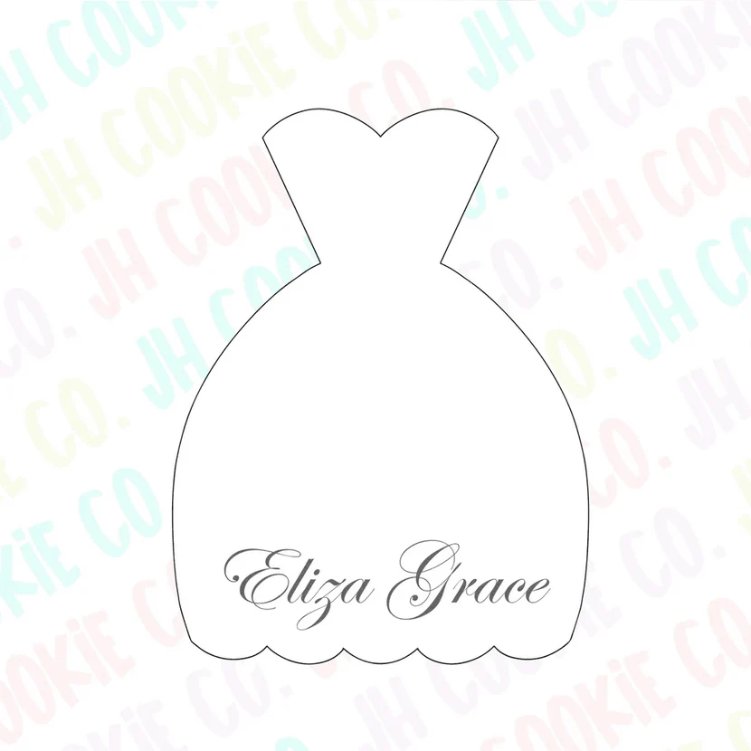 CCC JH Cutter Eliza Grace Wedding Dress - Image 2