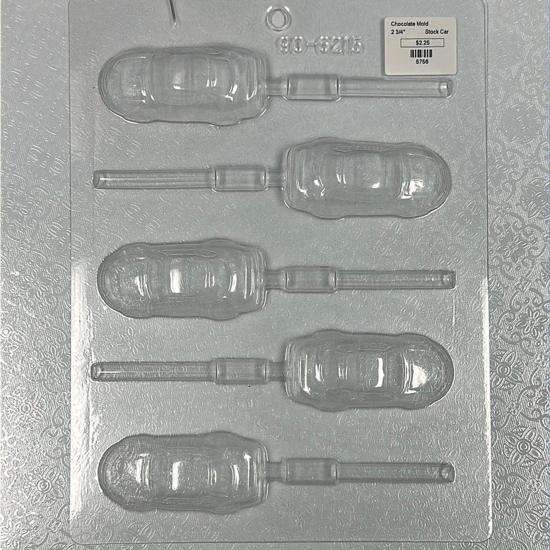 Chocolate Lollipop Mold Sports Car