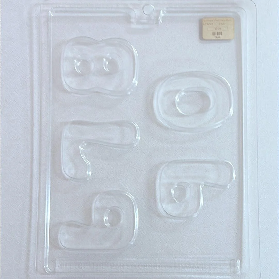 Chocolate Mold Numbers 6-0 - Image 2