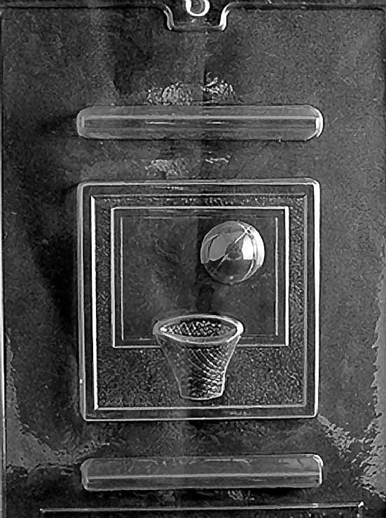 Chocolate Mold Basketball Hoop