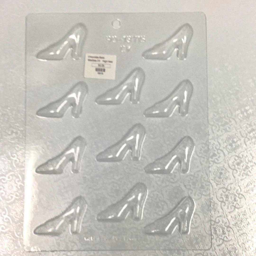Chocolate Mold Bite Size High Heels 2"