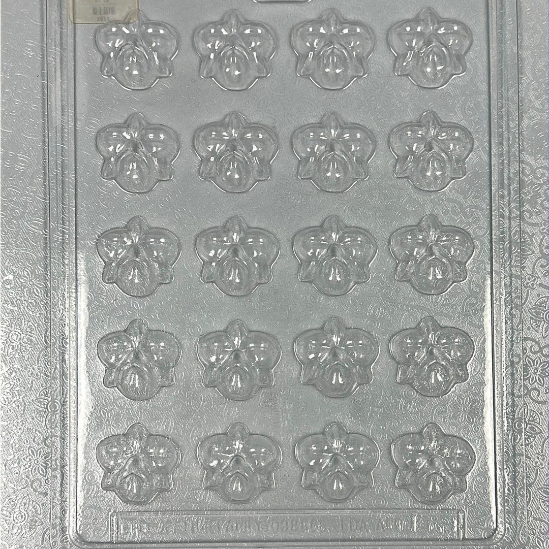 Chocolate Mold Bite Size Orchid