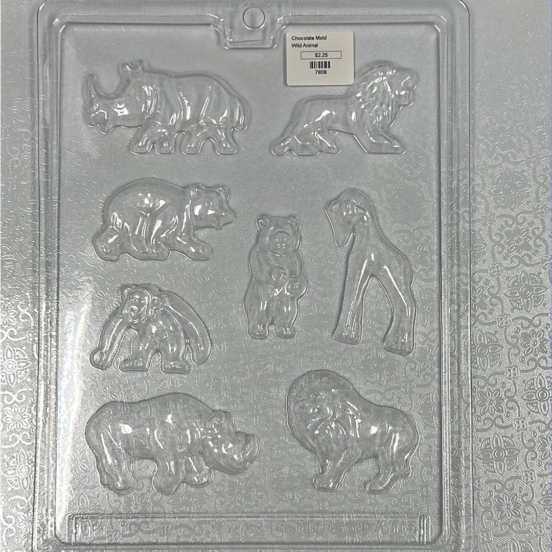 Chocolate Mold Zoo Animals