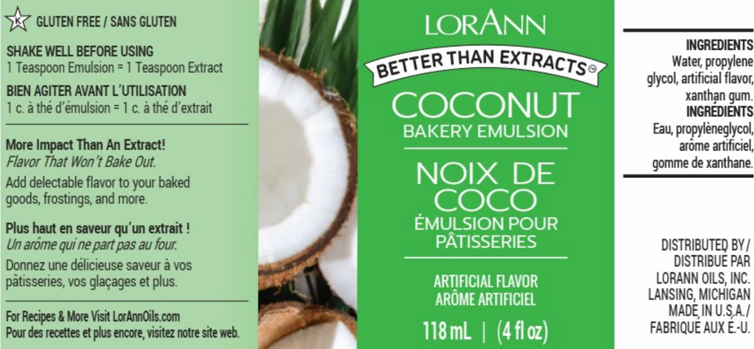 Coconut Bakery Emulsion - Image 2
