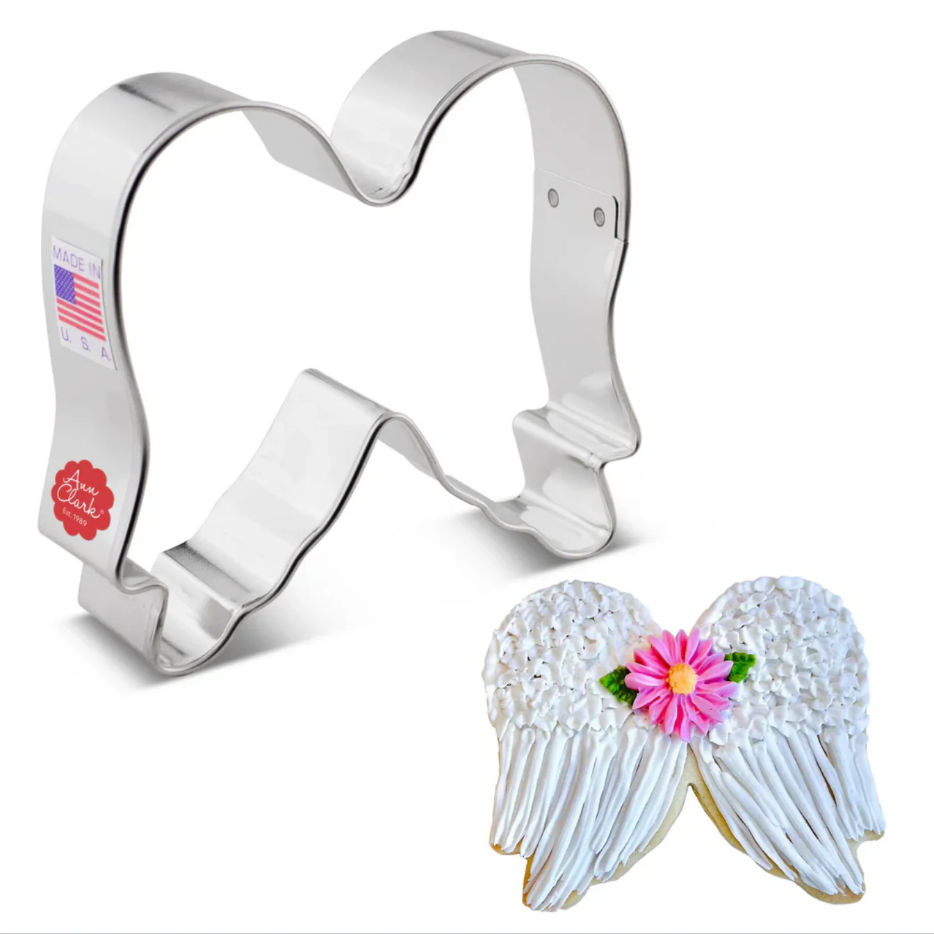 Cookie Cutter Angel Wings 3.5" - Image 2