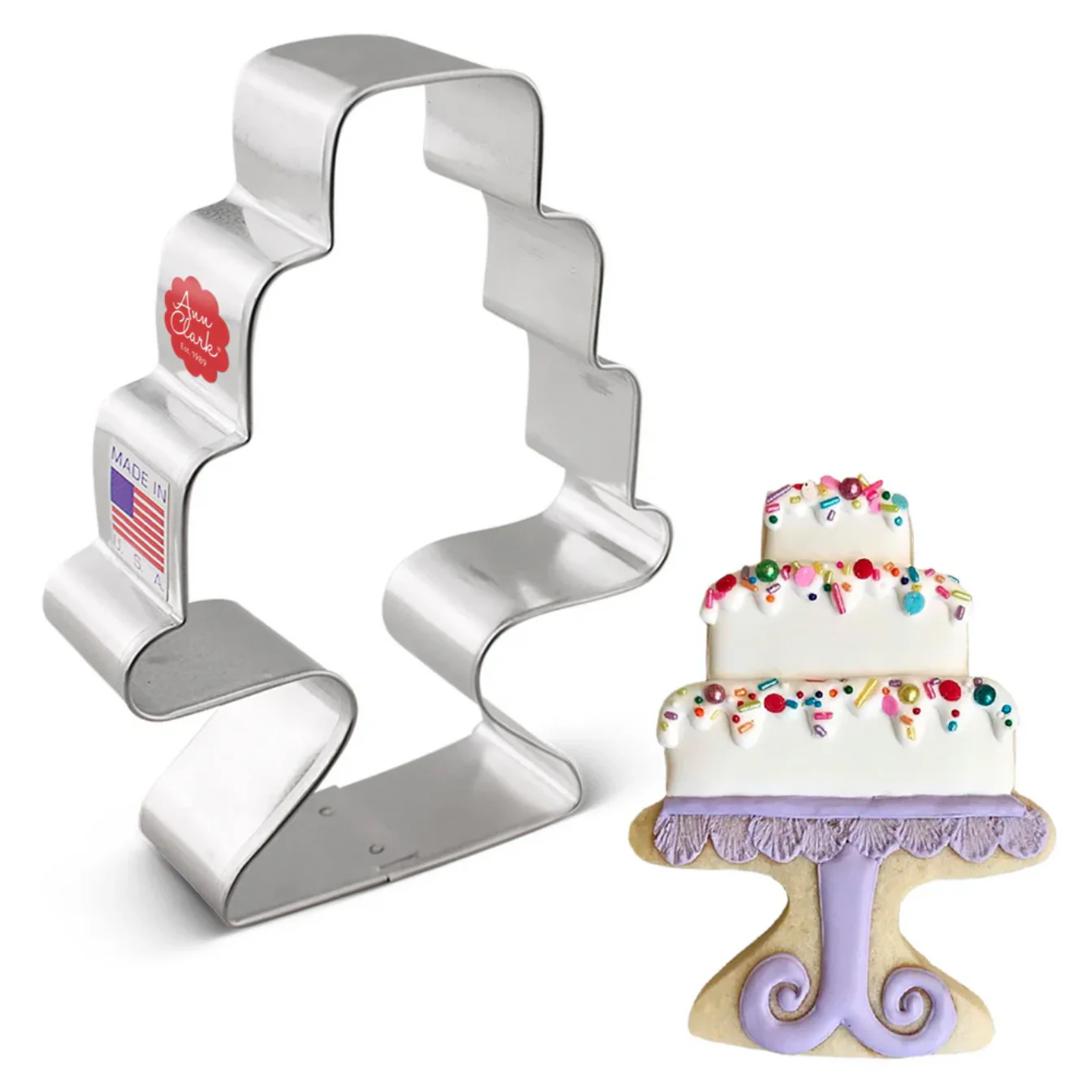 Cookie Cutter Cake Stand 3.5” - Image 2
