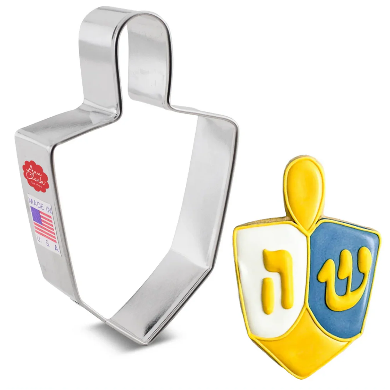 Cookie Cutter Dreidel 4" - Image 2