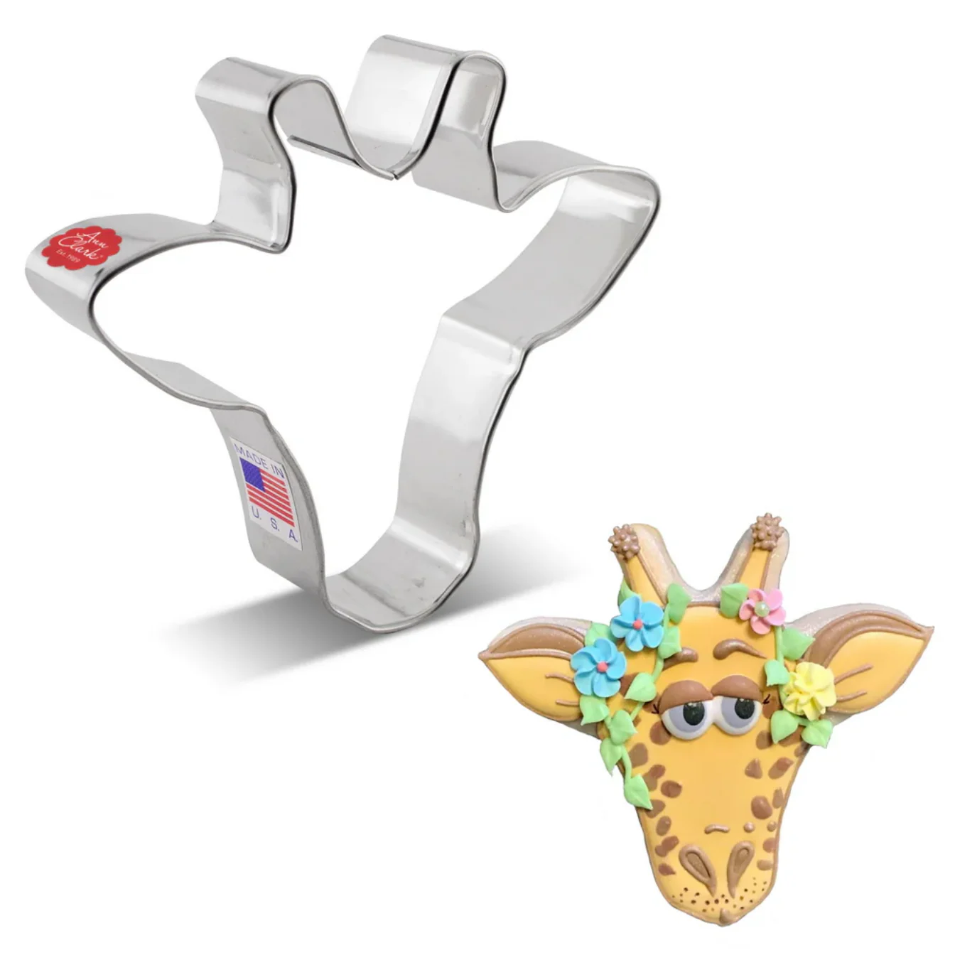 Cookie Cutter Giraffe 4.25" - Image 2
