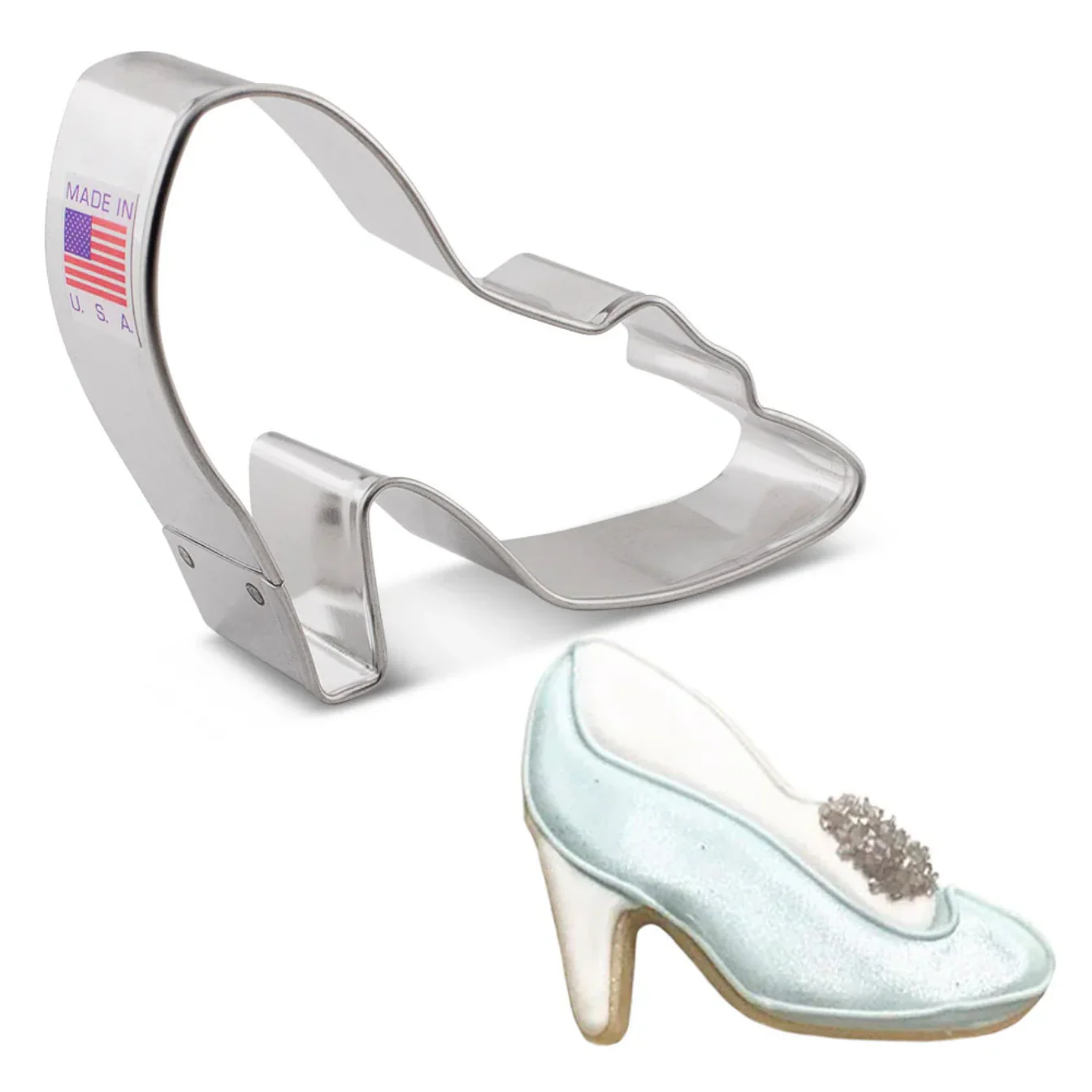 Cookie Cutter Glass Slipper 3.5” - Image 2