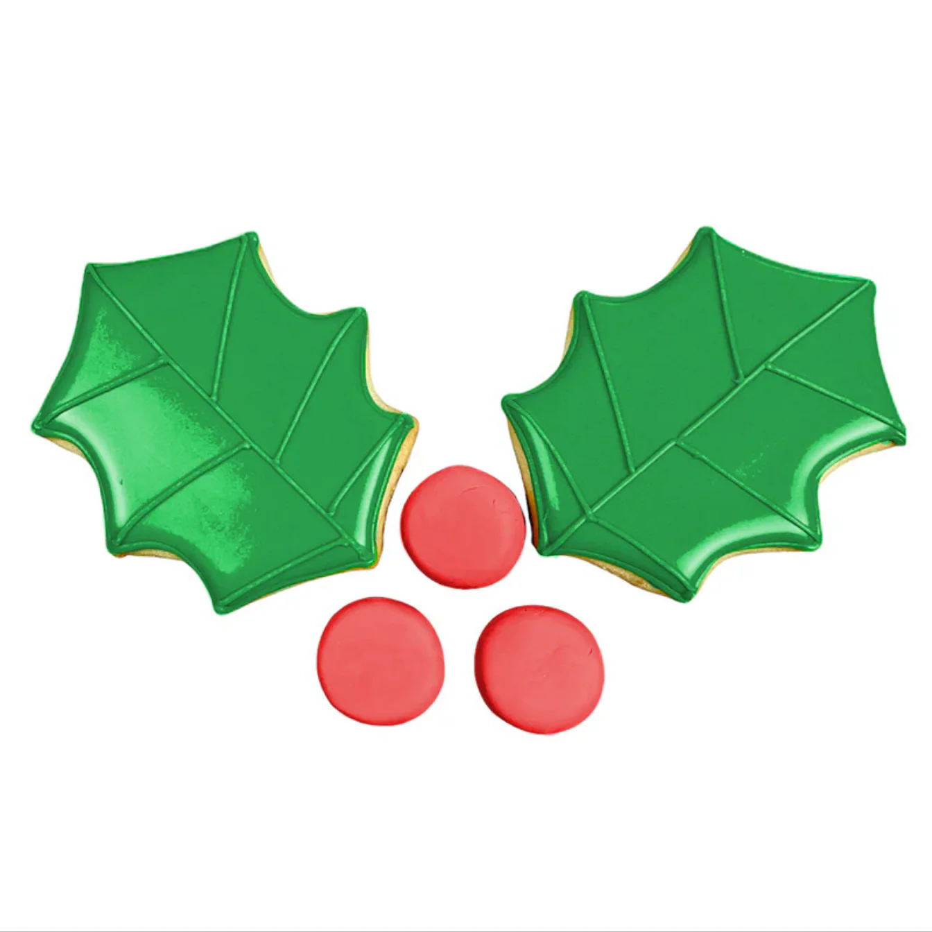 Cookie Cutter Holly Leaf 3” - Image 3
