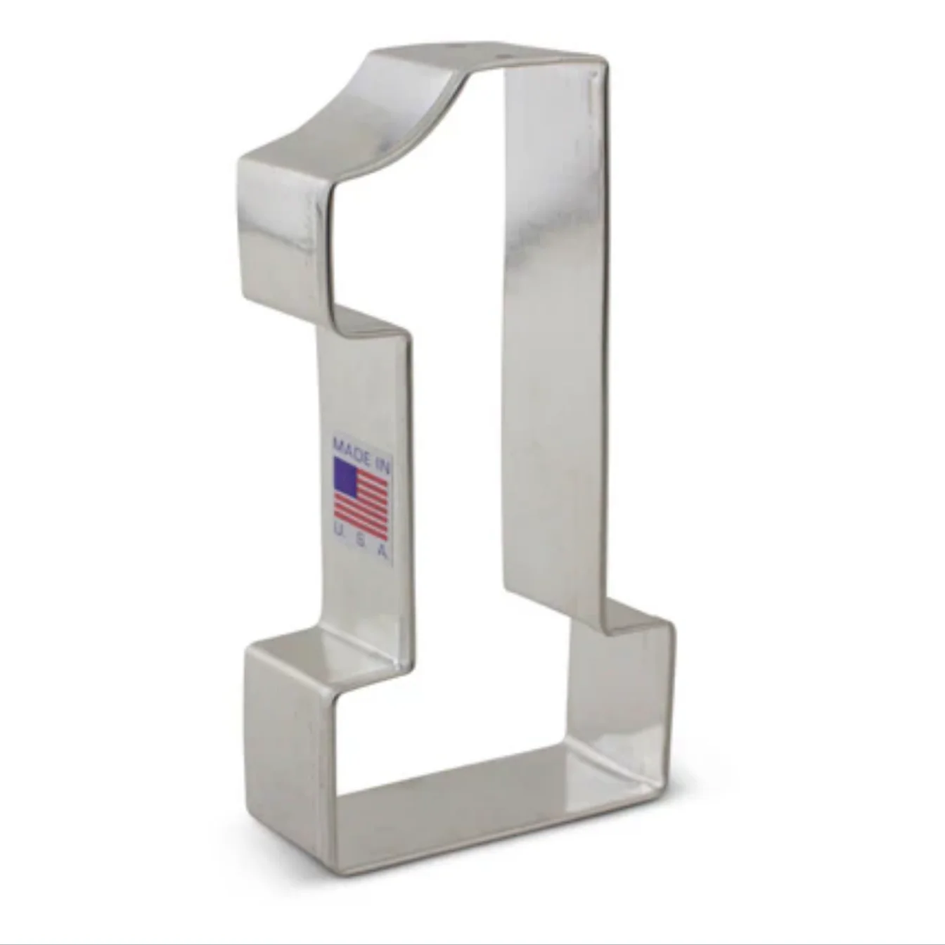 Cookie Cutter Large Number 1