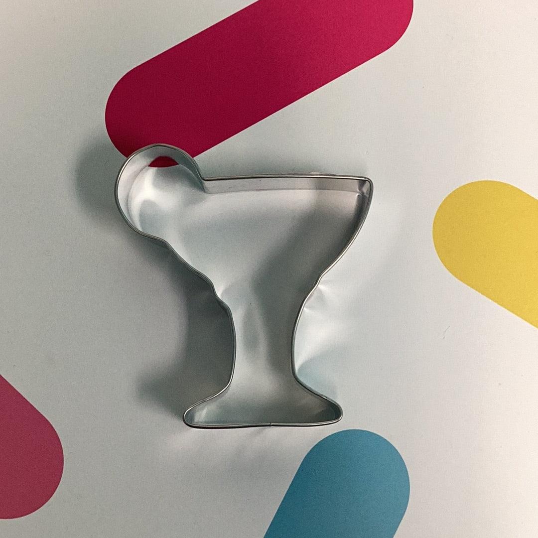 Cookie Cutter Margarita Glass with Lime 4" - Image 3