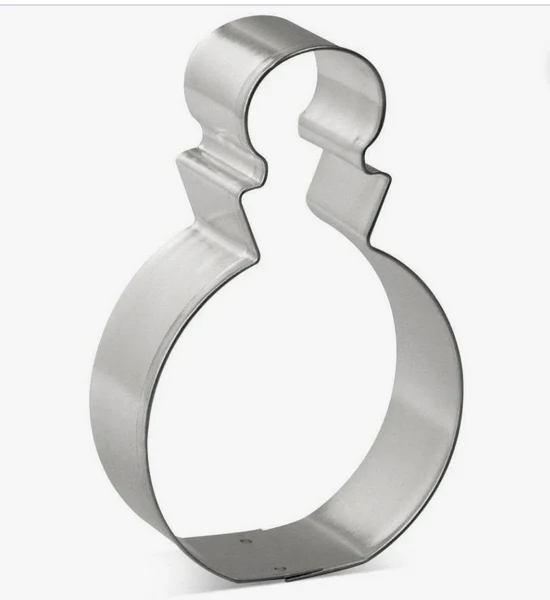Cookie Cutter Perfume Bottle 3.5"