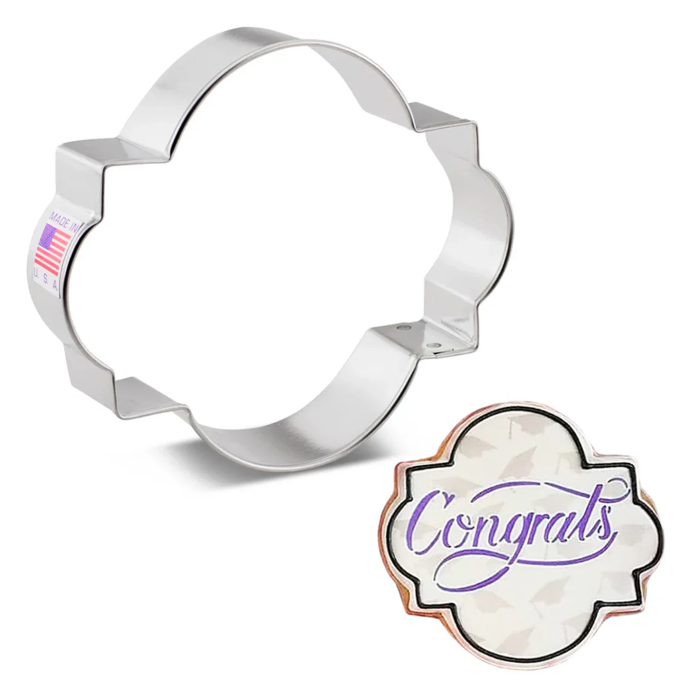 Cookie Cutter Photo Plaque Cookie Cutter 4" - Image 2