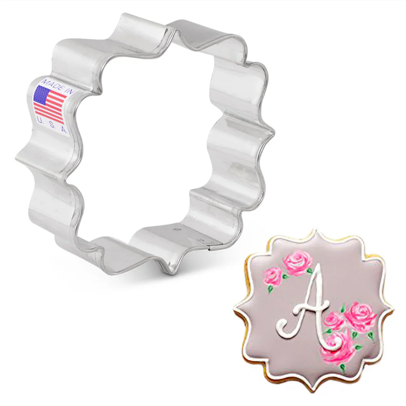 Cookie Cutter Square Plaque 3" - Image 2