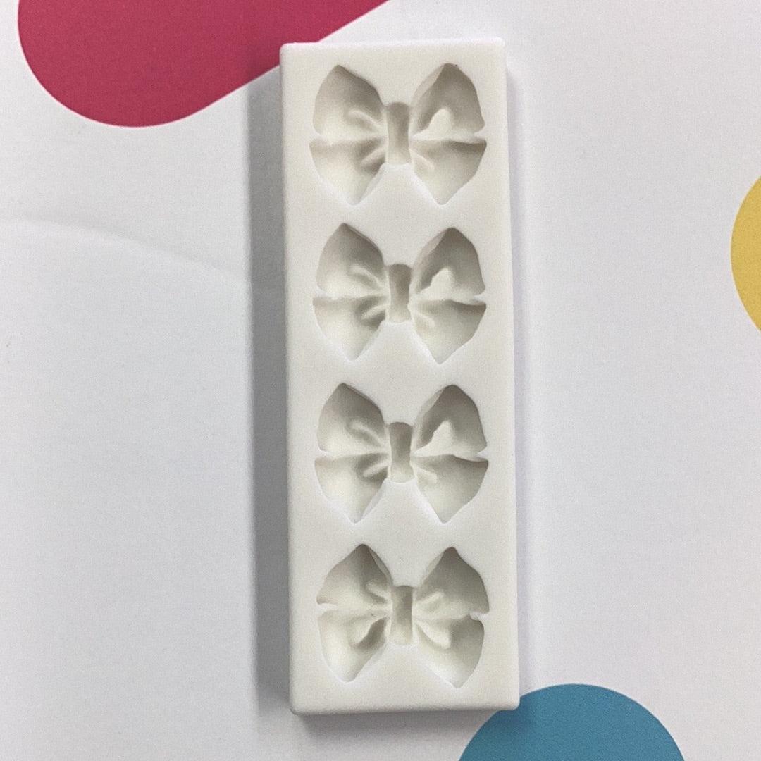 Silicone Mold Cute Bow 4pcs