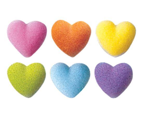 Dec On Rainbow Heart Charms Assortment 6pcs