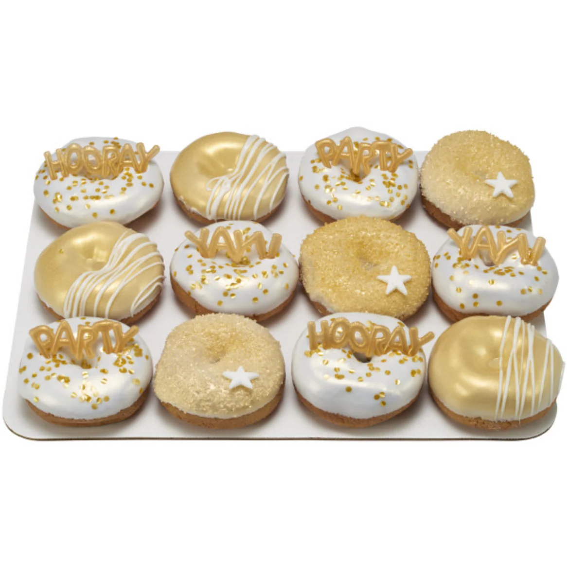 Dec On White Stars 6PCS - Image 3