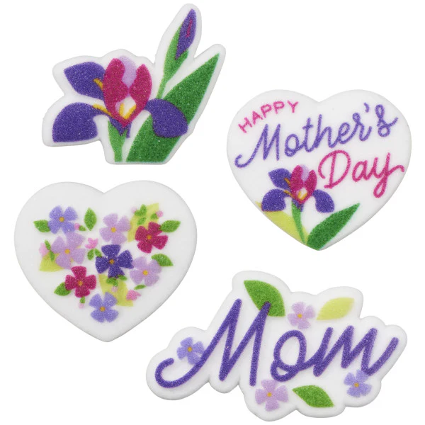 Dec-Ons® Decorations Mother's Day Blooms 4pcs