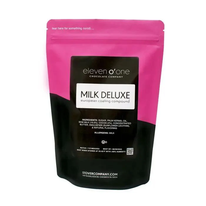 Eleven O'One Milk Deluxe Compound Chocolate Wafers 12 oz