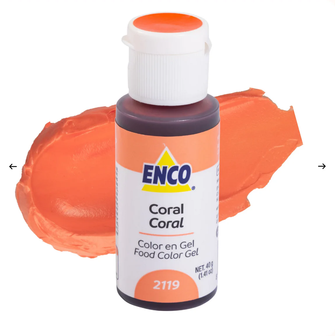 ENCO Coral Gel Coloring 1.4oz