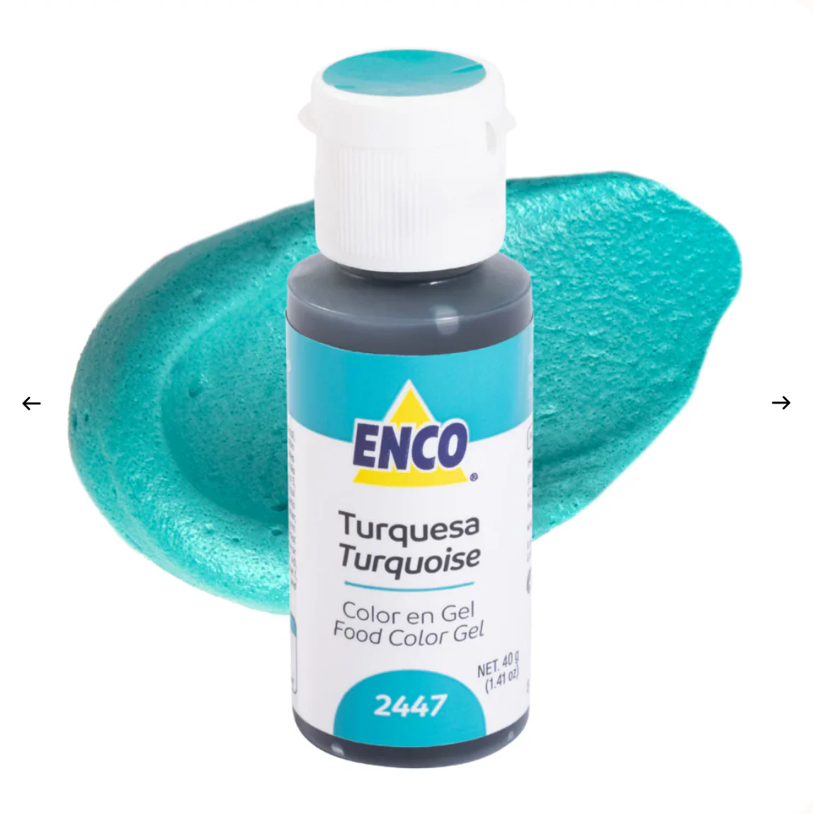 ENCO Turquoise Gel Coloring 1.4oz