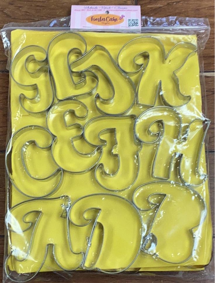 50%OFF Fiesta Cookie Cutter Set Alphabet Ana XL