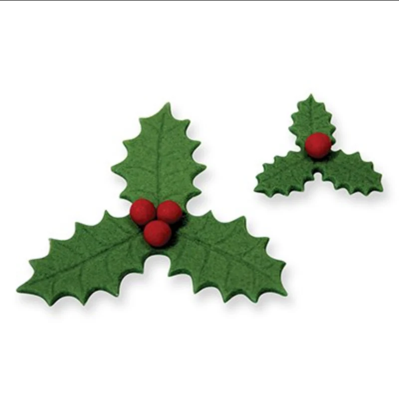 PME FOLIAGE PLUNGER CUTTERS - VEINED THREE LEAF HOLLY* - Image 2