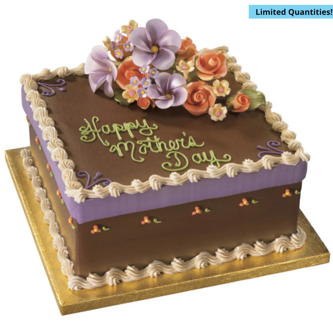 Gum Paste Flower Assortment Spray - Image 2