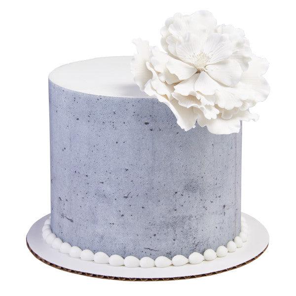Gum Paste Flowers White Peony Large* - Image 2
