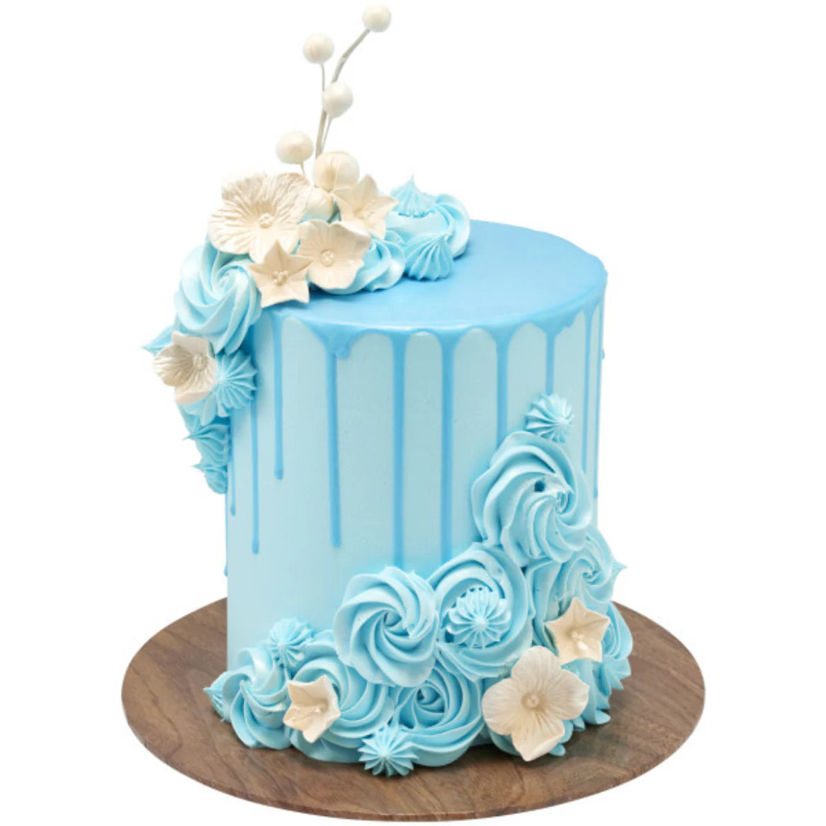 GumPaste Flowers Hydrangea Single Petal 1 Pc - Image 3
