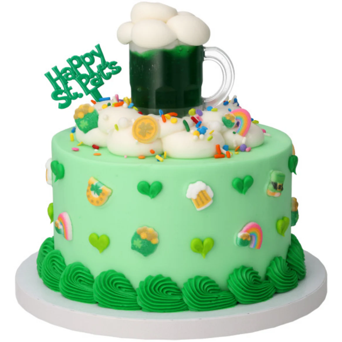 Happy St. Pat's Cupcake Pics 12pcs - Image 3