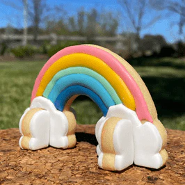 Hattie & Mouse Cutter 3D Rainbow
