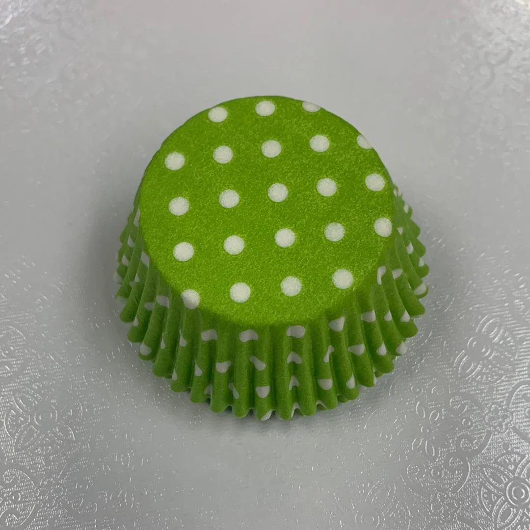 Key Lime Polka Dot Standard Cupcake Liners 30 Count *BOGO*