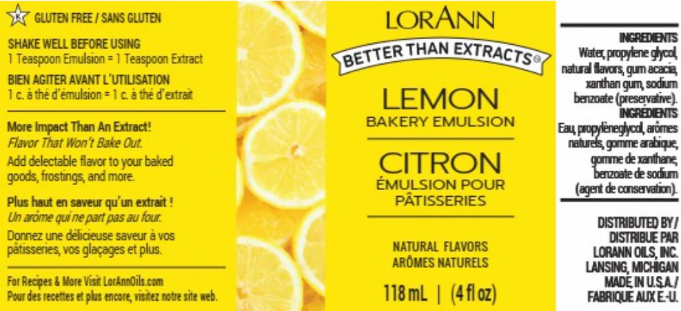 Lemon Bakery Emulsion - Image 2