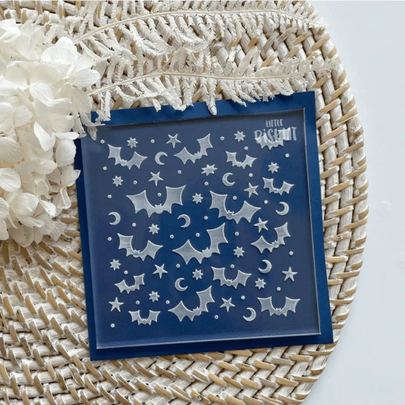 Little Biskut Bat Pattern Debosser - Image 2